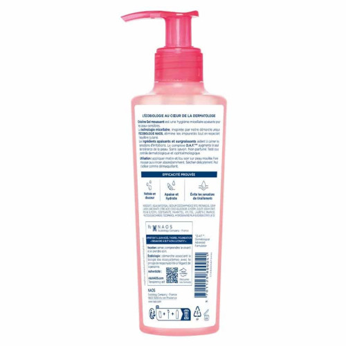 BIODERMA Créaline Gel Moussant 200ml - Nettoyage Doux et Hydratant