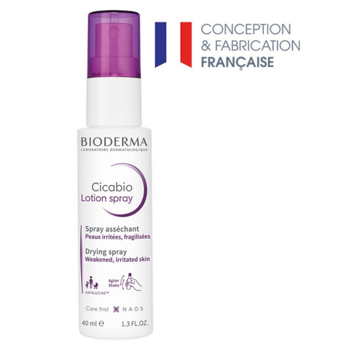BIODERMA Cicabio Lotion 40ml - Apaise et Protège Peaux Irritées
