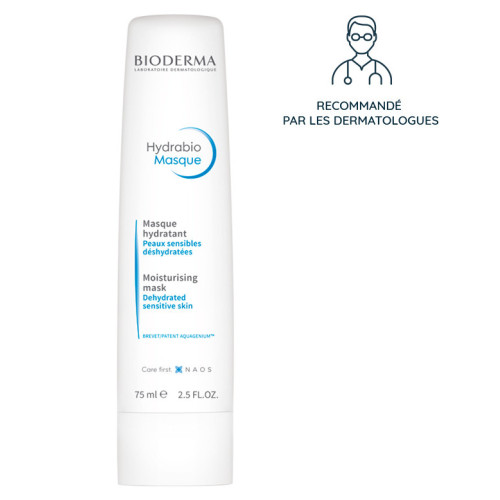 BIODERMA Hydrabio Masque 75ml - Hydratation Intense Peau Sensible