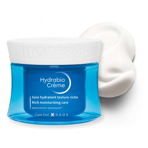 BIODERMA Hydrabio Crème Riche 50ml - Hydratation Intense Peaux Sèches