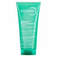 BIODERMA Sébium Gel Moussant 200ml - Peau nette et purifiée avec