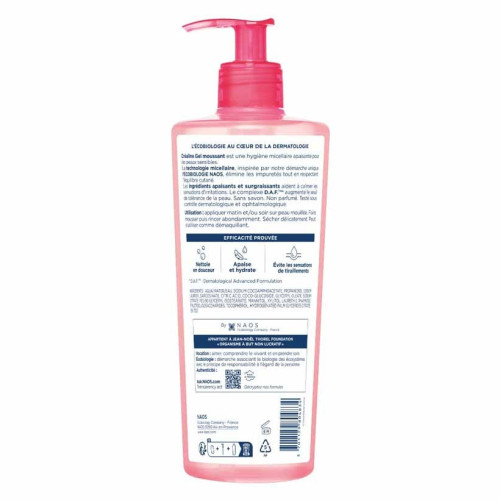 BIODERMA Créaline Gel 500mL - Nettoyant Apaisant Hydratant