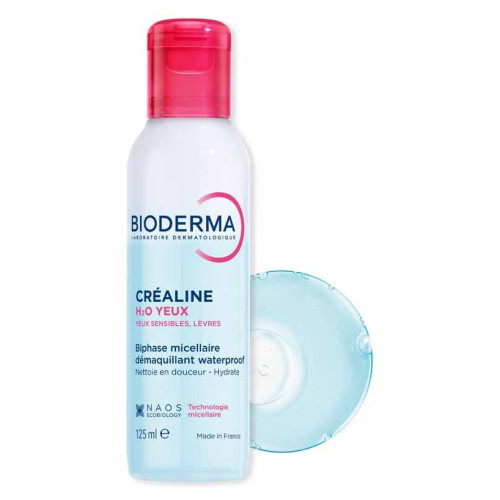 BIODERMA Créaline H2O 125ml - Démaquillant Doux Hydratant