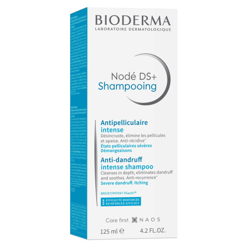 BIODERMA Nodé DS+ 125ml - Apaise et élimine pellicules tenaces