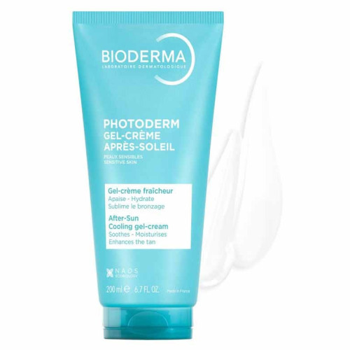 BIODERMA Photoderm Gel-Crème 200ml: Hydrate, Apaise, Sublime Bronzage