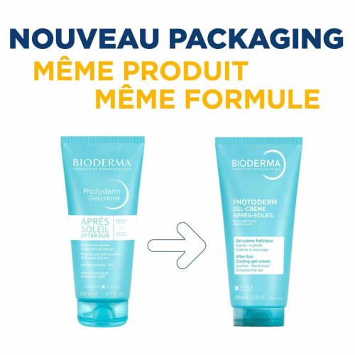 BIODERMA Photoderm Gel-Crème 200ml: Hydrate, Apaise, Sublime Bronzage
