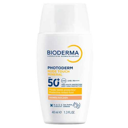 BIODERMA Photoderm Nude Touch SPF50+ Dorée 40ml - Teint Sublimé