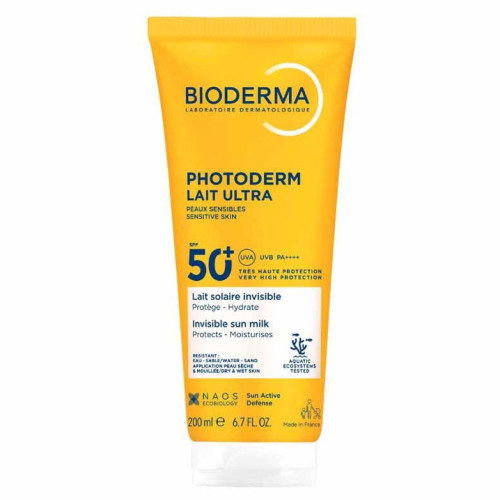 BIODERMA Photoderm Lait Ultra SPF50+ 200ml - Protection Solaire