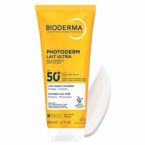 BIODERMA Photoderm Lait Ultra SPF50+ 200ml - Protection Solaire