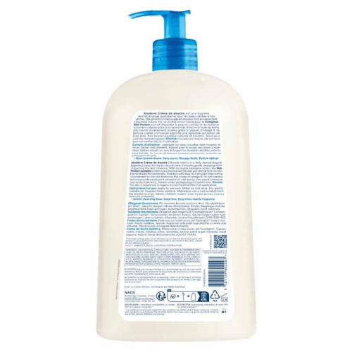 BIODERMA Atoderm Crème Douche 1000mL - Hydratation et Douceur