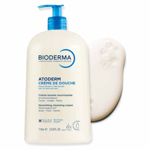 BIODERMA Atoderm Crème Douche 1000mL - Hydratation et Douceur