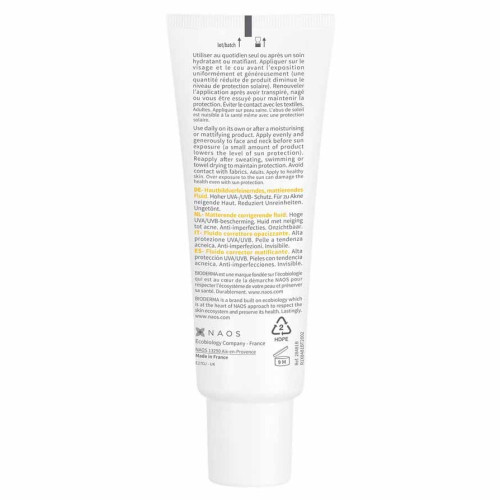 BIODERMA Photoderm AKN Mat SPF30 40mL - Protection et Matité