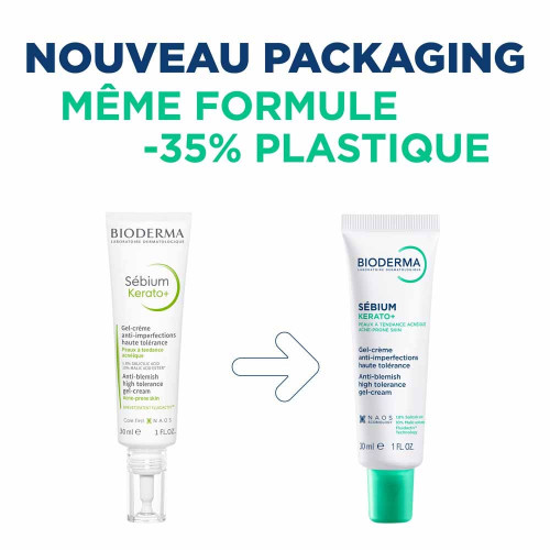 BIODERMA Sebium Kerato+ 30ml - Anti-imperfections, Peau Acnéique
