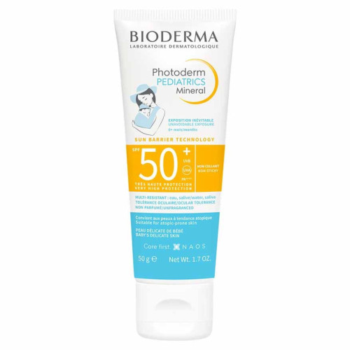 BIODERMA Photoderm Pediatrics SPF50+ 50g - Protection Solaire Bébé