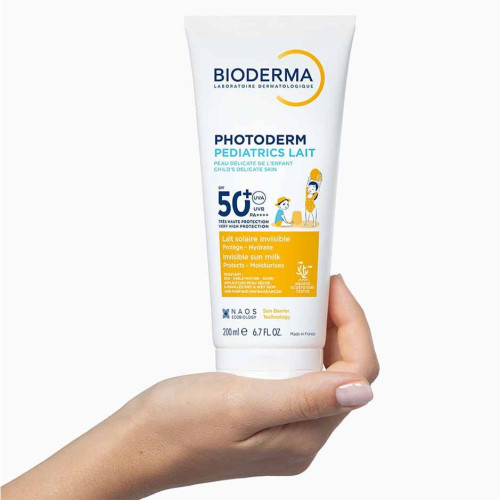 BIODERMA Photoderm Pediatrics Lait SPF50+ 200ml Protection Enfant