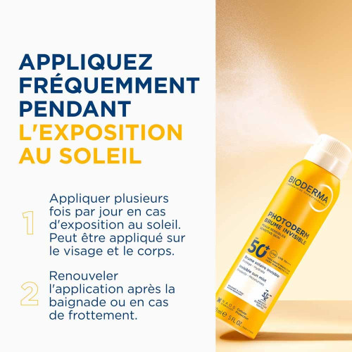 Bioderma Photoderm Brume Solaire SPF50+ 150ml - Peaux Sensibles