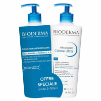 BIODERMA Atoderm Crème Ultra-Nourrissante 1000ml Peaux Sèches