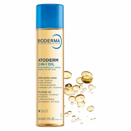 Atoderm 2-in-1 Oil Huile Sèche Corps 150 ml