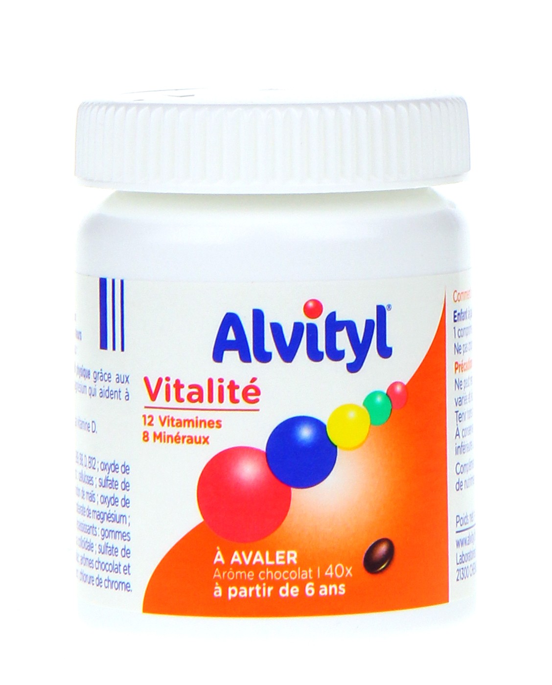 Alvityl Vitalité 40 Comprimés - Boost Forme et Équilibre - Pharma360
