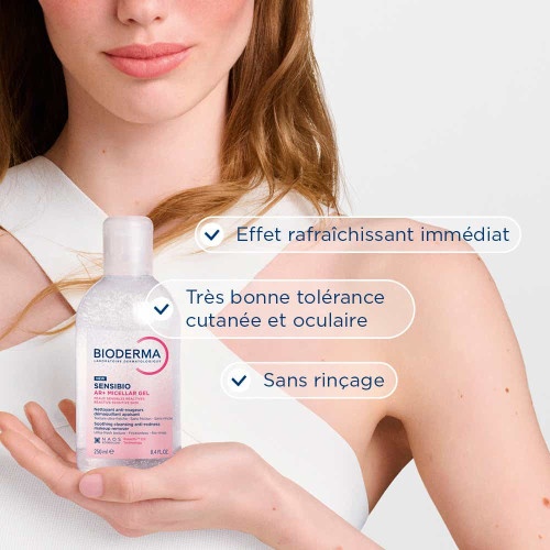 Bioderma Créaline AR+ Gelée Micellaire 250ml Rougeurs Apaisées