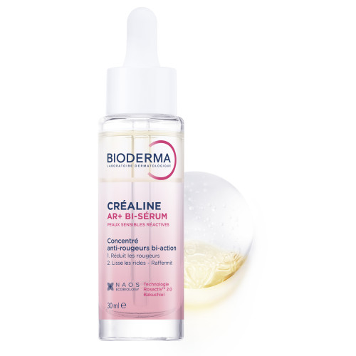 Bioderma Créaline AR+ Bi-Sérum 30 ml Anti-Rougeurs et Anti-Âge