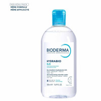 Bioderma Hydrabio H2O 500ml Démaquillant Hydratant Peau Sensible