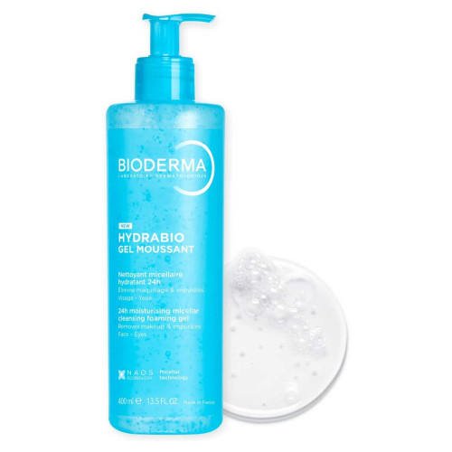 Bioderma Hydrabio Gel Moussant 400ml Nettoie & Hydrate - Pharma360
