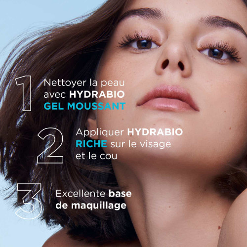 Bioderma Hydrabio Riche Crème 40 ml Hydratation 72h Peau Sèche