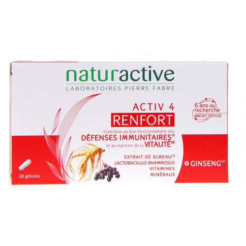 NATURACTIVE ACTIV 4 RENFORT Protection/Défenses naturelles-6324 NATURACTIVE ACTIV 4 RENFORT Protection/Défenses naturelles-6324
