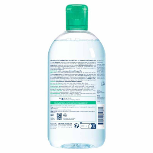 Bioderma Sébium H2O 500ml Purifie et Équilibre Peaux Mixtes/Grasses