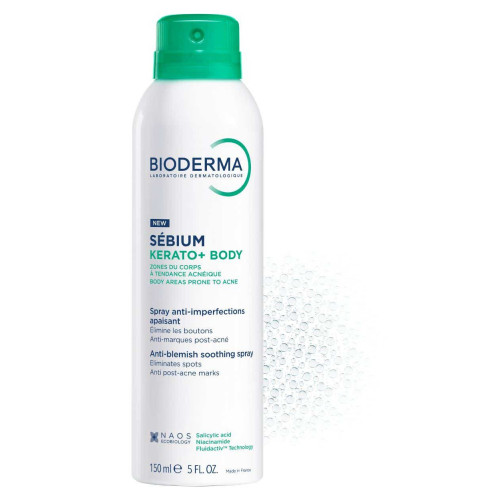 Bioderma Sébium Kerato+ Body 150 ml Spray Anti-Imperfections Efficace