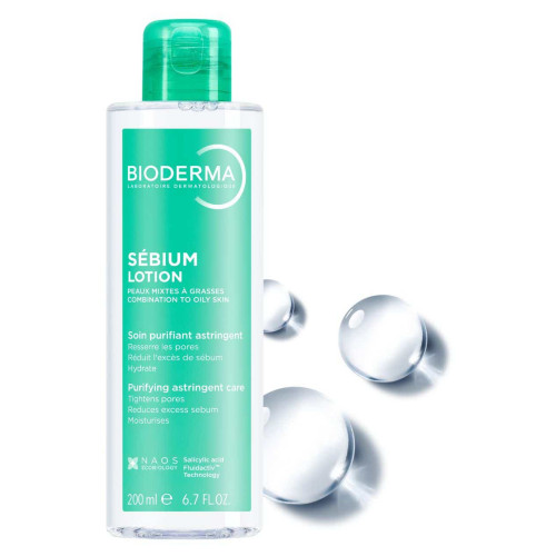 Bioderma Sébium Lotion 200ml Peau Équilibrée & Matifiée Pharma360
