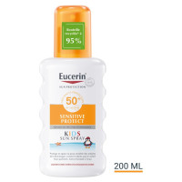 Eucerin Sun Spray Kids SPF50+ 200ml - Protection UV et Hydratation