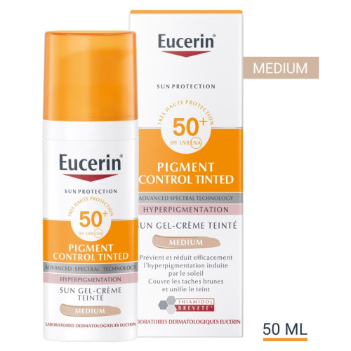 Eucerin Sun Pigment Control 50mL - Protection SPF50+ Anti-Taches