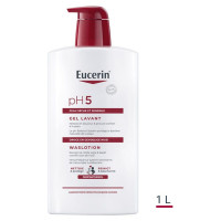 Eucerin Gel Lavant pH5 1000ml - Douceur et Protection Peaux Sensibles