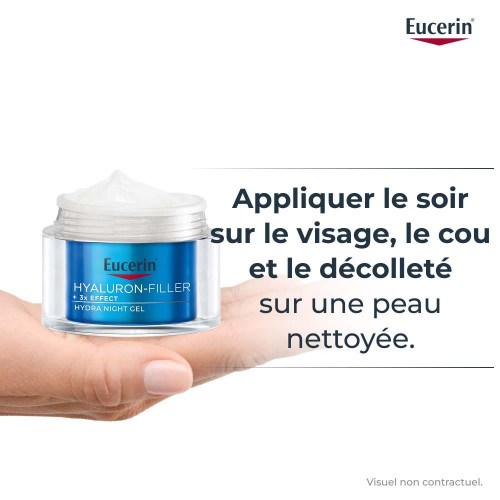 Eucerin Hyaluron-Filler Soin Nuit 50ml - Anti-âge, Hydratation Intense