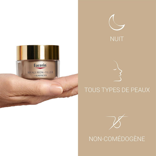 Eucerin Hyaluron-Filler Elasticity Nuit 50ml - Anti-âge Intense