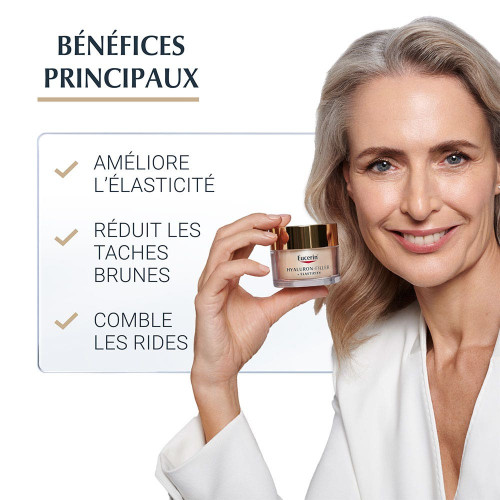 Eucerin Hyaluron-Filler Elasticity Soin Jour SPF15 50ml Anti-âge