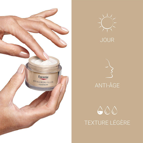 Eucerin Hyaluron-Filler Elasticity Soin Jour SPF15 50ml Anti-âge