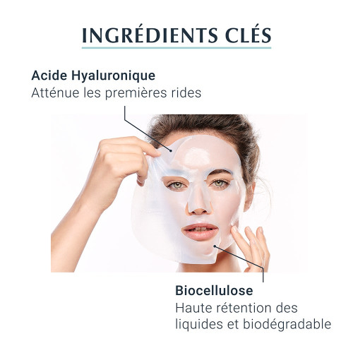 Eucerin Hyaluron-Filler Masque Intensif 1pc - Hydratation et Éclat