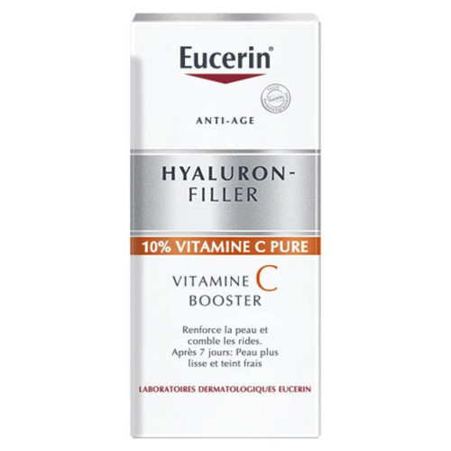 Eucerin Hyaluron-Filler Vitamine C Booster 8ml - Anti-âge, Éclat,
