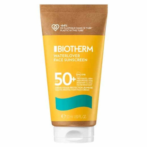 Biotherm Waterlover Crème Solaire Visage SPF50+ 50ml - Anti-âge