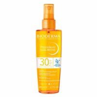 PHOTODERM - Huile Bronz Solaire Sèche SPF30 - Corps - Peaux Sensibles, 200ml