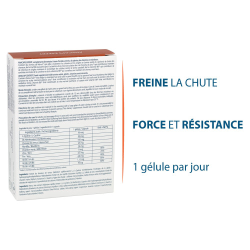 Ducray Anacaps Expert 90 Gélules - Stop Chute Cheveux