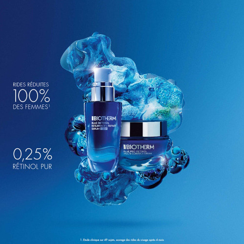 Biotherm Blue Retinol Sérum Nuit 30ml - Anti-rides et Uniformité