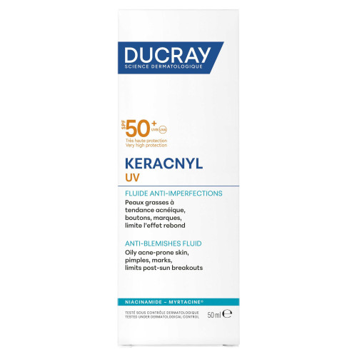 DUCRAY Fluide Anti-Imperfections SPF50+ Protection et Soin Acnéique
