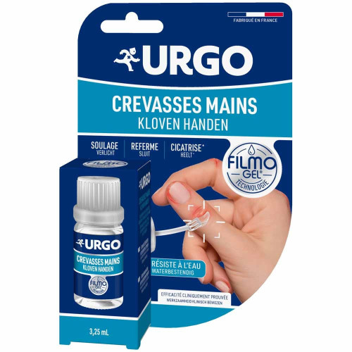 URGO Filmogel Crevasses Mains 3.25mL - Apaise et Cicatrise