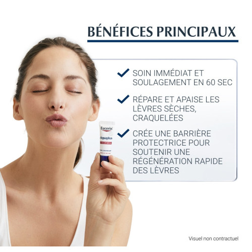 Eucerin Aquaphor 10ml - Soin Lèvres SOS Hydratant Régénérant