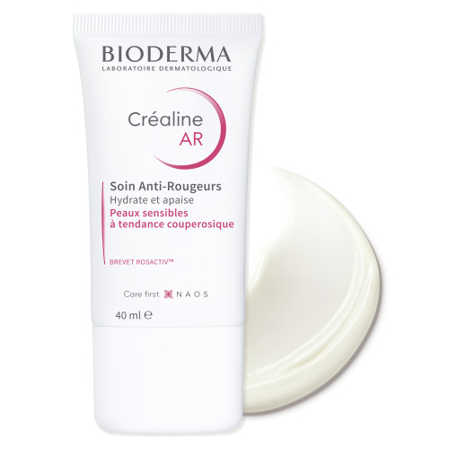 BIODERMA Créaline AR 40mL - Apaise et Réduit Rougeurs
