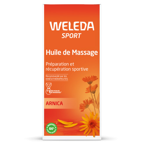 WELEDA Huile Massage Arnica 200mL - Préparation Récupération Sportive